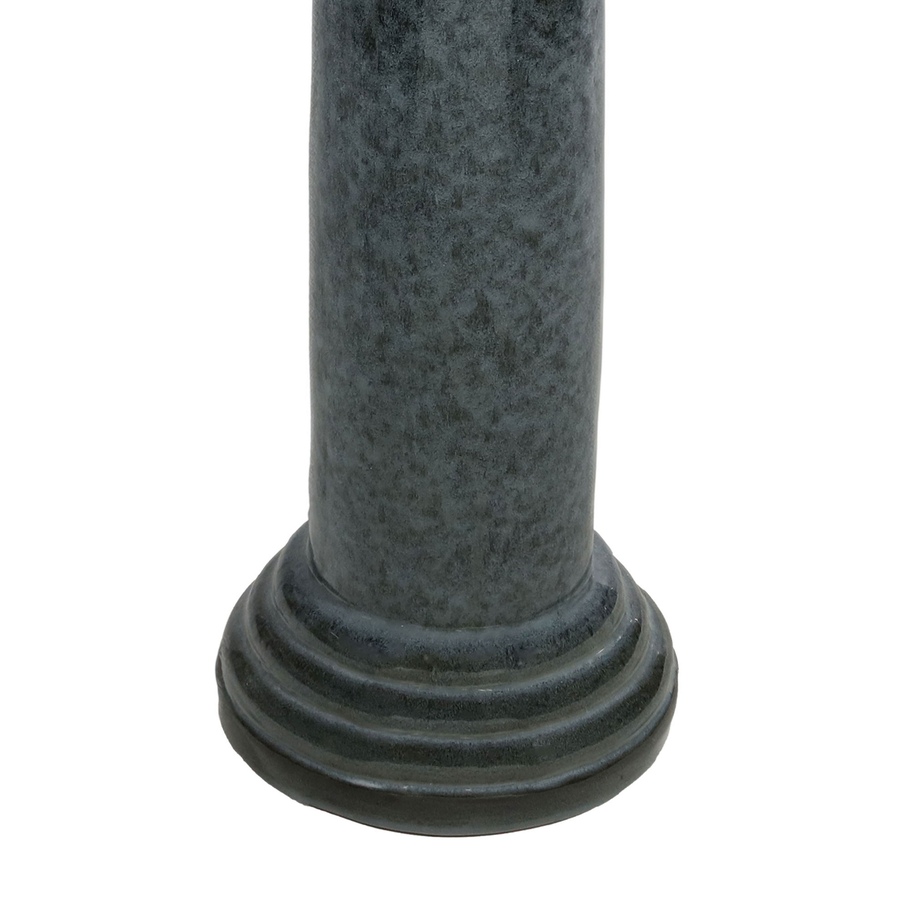 Image 881426_ALTMORE20.jpg, Product 881-426 / Price $340.35, Toulon Ceramic Bird Bath - Black Mist from Sunnydaze Décor on TSC.ca's Home & Garden department