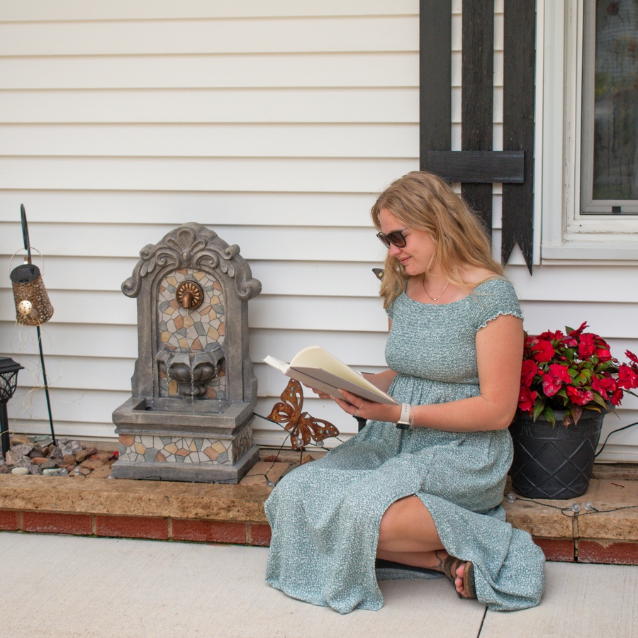 Image 881432_ALTMORE21.jpg, Product 881-432 / Price $415.35, Enchanting Estate Polyresin Outdoor Wall Fountain from Sunnydaze Décor on TSC.ca's Home & Garden department