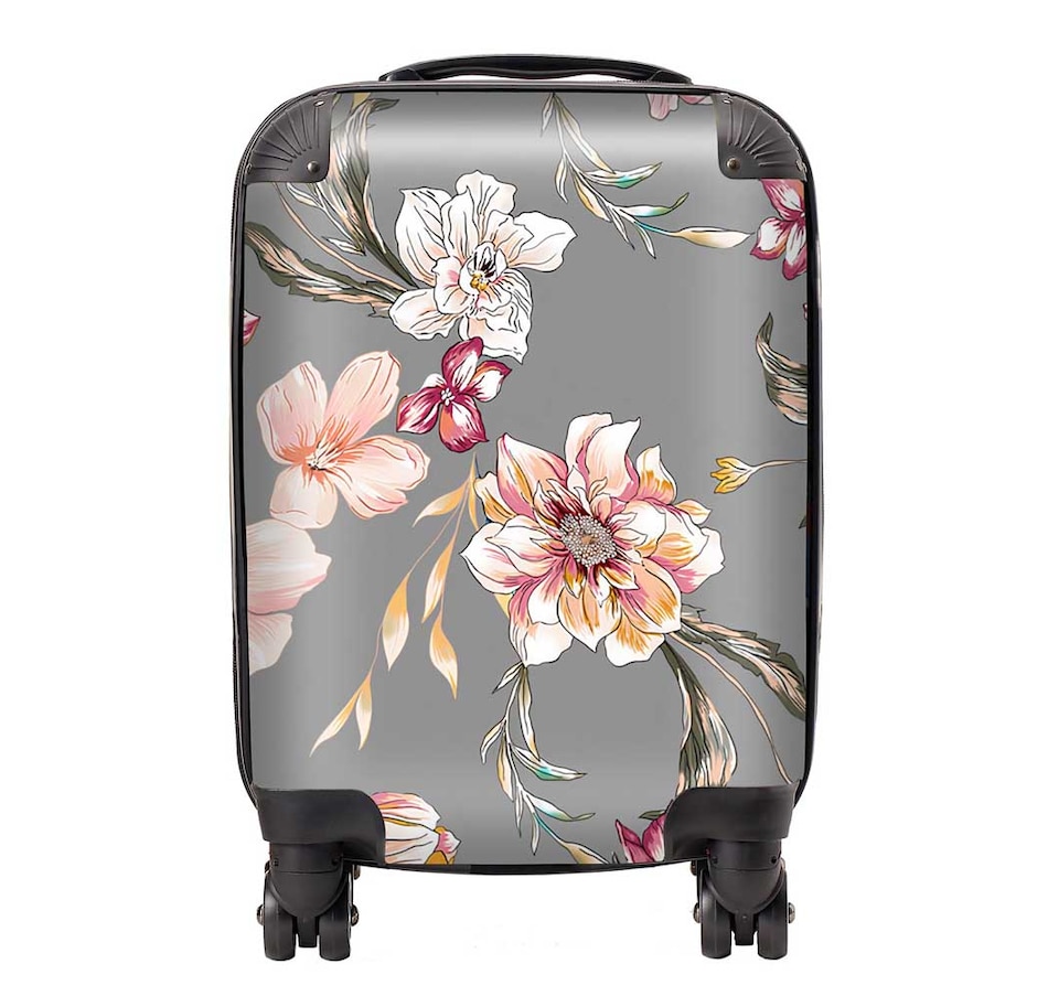 Image 882024.jpg, Product 882-024 / Price $244.95 - $379.95, Peony, Lily, Tulip, Daisy Colorful Suitcase from Warren Reed on TSC.ca's Home & Garden department