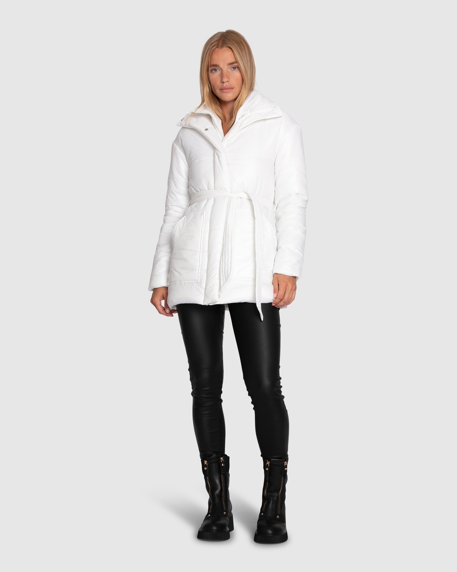 Belle & Bloom Moonrise Belted Puffer Jacket - TSC.ca