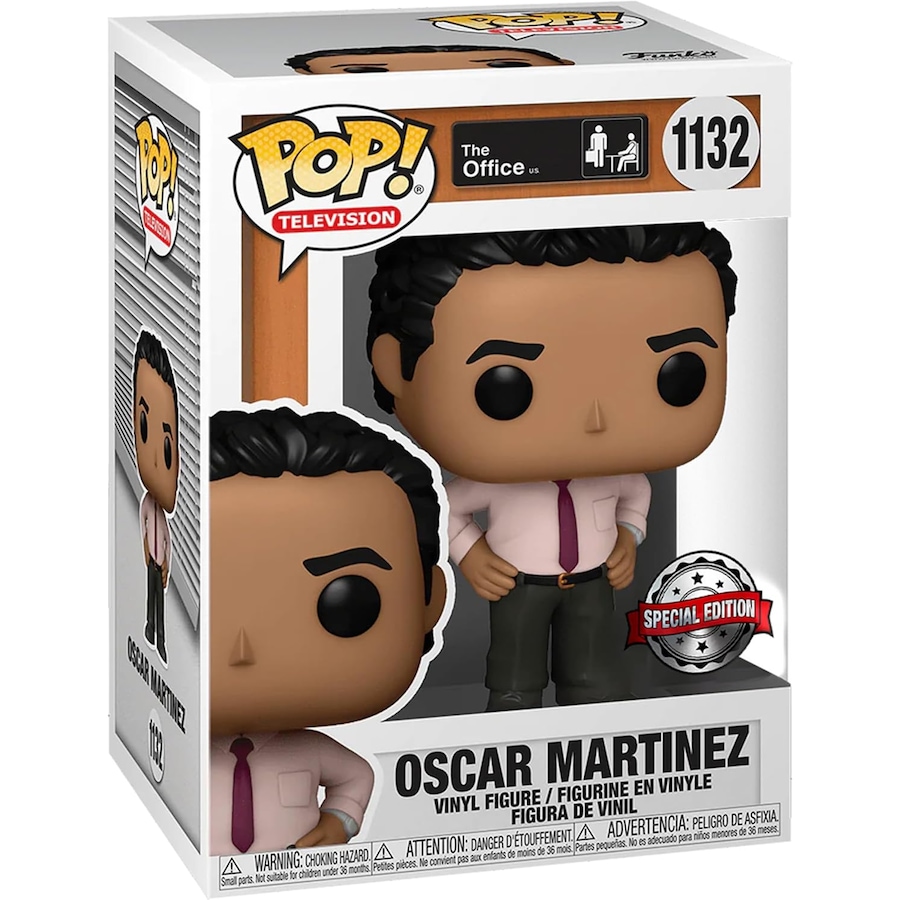 Image 884895.jpg, Product 884-895 / Price $9.97, Funko Pop! Television: The Office #1132 - Oscar Martinez from Funko Pop on TSC.ca's Toys & Hobbies department