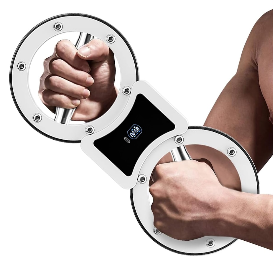 Image 886799.jpg, Product 886-799 / Price $99.99, IMFIT SpinGear Multifunctional Rotator Machine | Dual-Arm Design | Adjustable Resistance (1-12lbs) | 360-Degree Rotation | Anti-Slip Workout Handles | Real-Time Tracking | Durable Stainless Steel | Compact & Portable | LCD Display from IMFIT on TSC.ca's Health & Fitness department