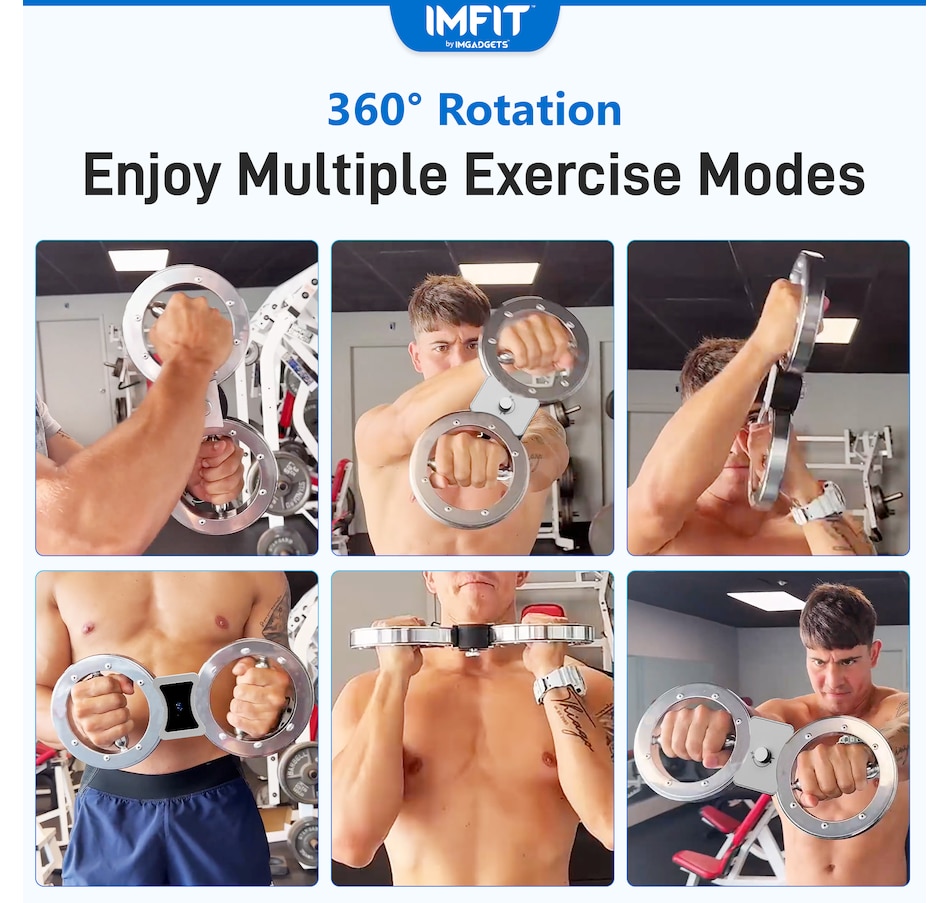 Image 886799_ALTMORE3.jpg, Product 886-799 / Price $99.99, IMFIT SpinGear Multifunctional Rotator Machine | Dual-Arm Design | Adjustable Resistance (1-12lbs) | 360-Degree Rotation | Anti-Slip Workout Handles | Real-Time Tracking | Durable Stainless Steel | Compact & Portable | LCD Display from IMFIT on TSC.ca's Health & Fitness department