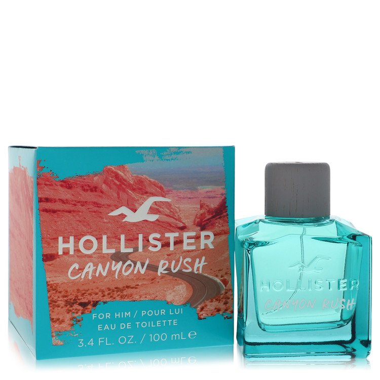 Beauty Fragrance Hollister Canyon Rush by Hollister Eau De Toilette Spray 3.4 oz for Men TSC Online Shopping for Canadians