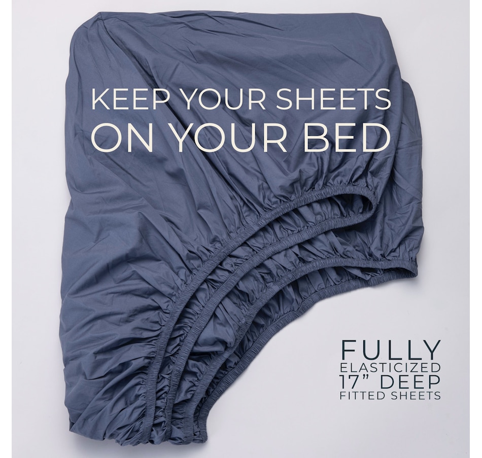 Image 888220_ALTMORE20.jpg, Product 888-220 / Price $225.00 - $348.00, Percale Bed Sheet Set - Certified Fairtrade and GOTS Organic Cotton from Takasa on TSC.ca's Home & Garden department