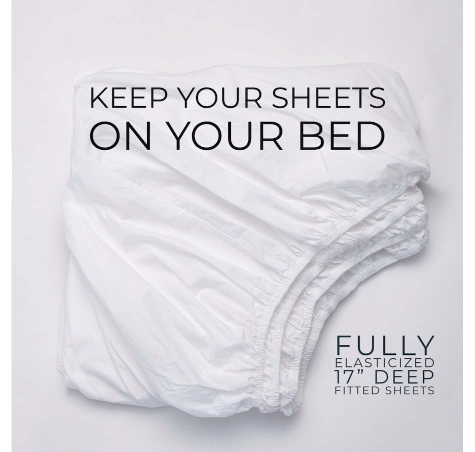 Image 888220_ALTMORE5.jpg, Product 888-220 / Price $225.00 - $348.00, Percale Bed Sheet Set - Certified Fairtrade and GOTS Organic Cotton from Takasa on TSC.ca's Home & Garden department