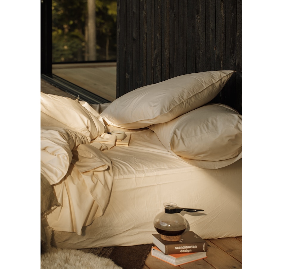 Image 888220_ST02.jpg, Product 888-220 / Price $225.00 - $348.00, Percale Bed Sheet Set - Certified Fairtrade and GOTS Organic Cotton from Takasa on TSC.ca's Home & Garden department