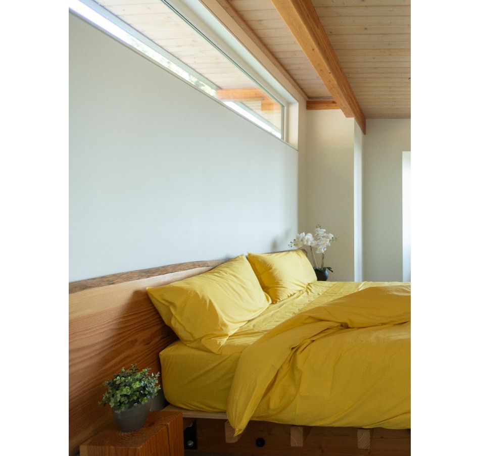 Image 888220_ST03.jpg, Product 888-220 / Price $225.00 - $348.00, Percale Bed Sheet Set - Certified Fairtrade and GOTS Organic Cotton from Takasa on TSC.ca's Home & Garden department