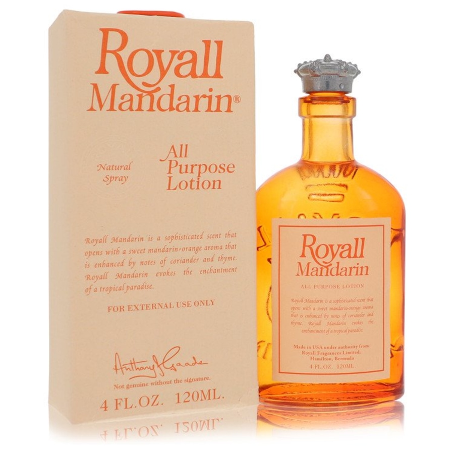 Image 888401.jpg, Product 888-401 / Price $103.50, Royall Mandarin By Royall Fragrances All Purpose Lotion / Cologne 4 Oz For Men from Avera Group on TSC.ca's Beauty department