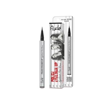 RUDE Police Eyeliner Up Eyeliner Pen - Bail Bond (Black) CARDED