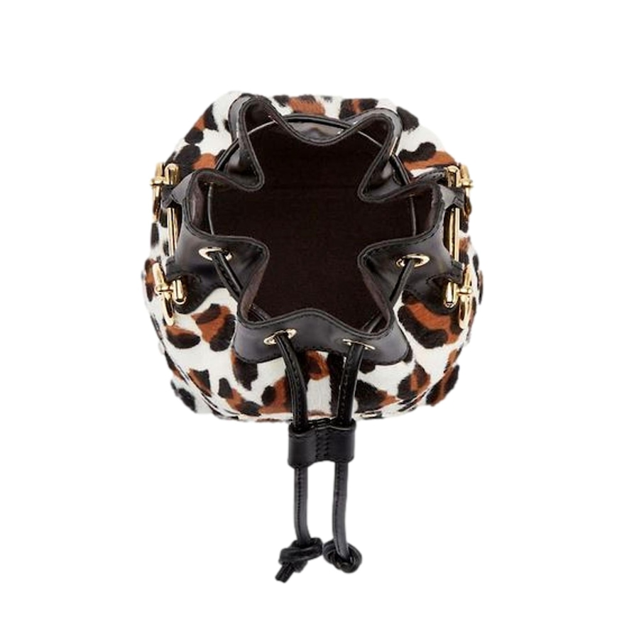 Image 889399_ALTMORE5.jpg, Product 889-399 / Price $4,039.00, Fendi Mon Tresor Mini Bucket Crossbody Animal Print Sheepskin Bag from Fendi on TSC.ca's Fashion department