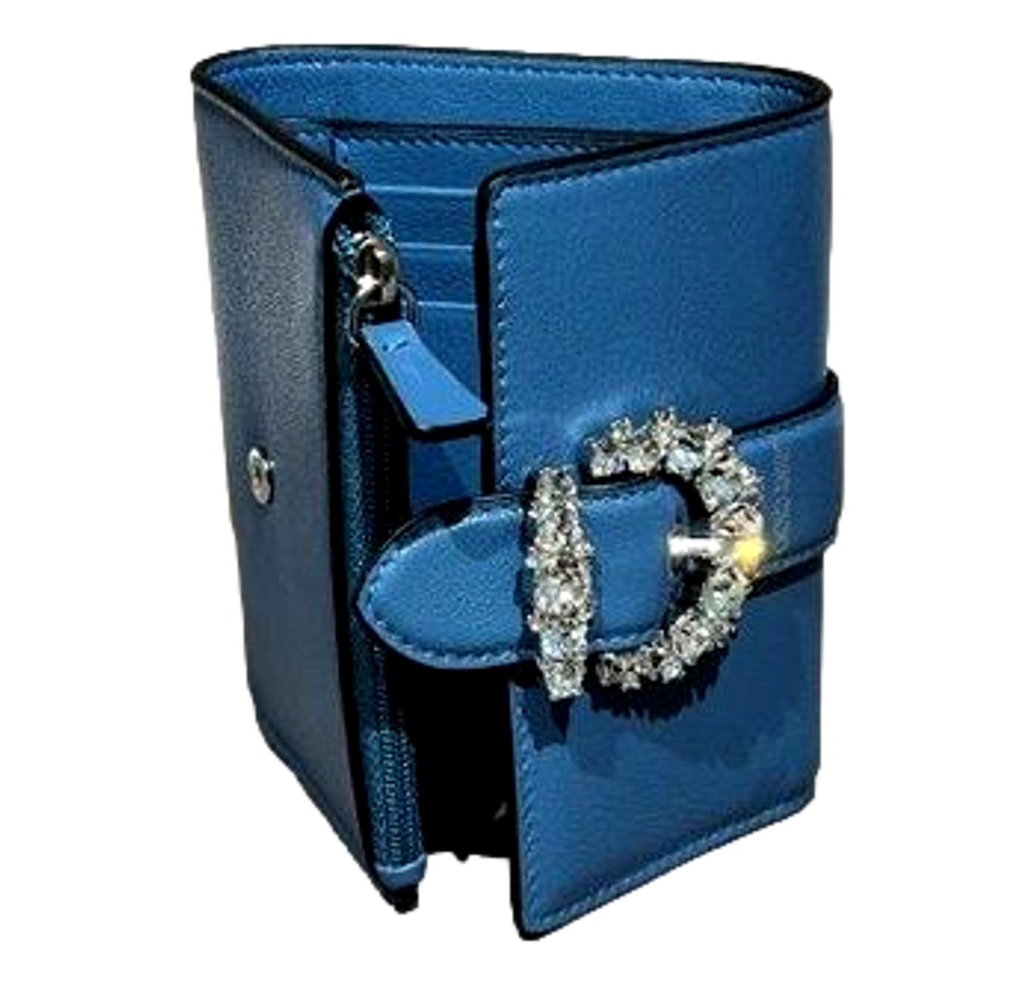 Clothing & Shoes - Handbags - Jimmy Choo Cheri Parrot Blue Leather ...