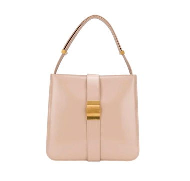 Bottega Veneta Marie Smooth Nude Blush Leather Shoulder Bag