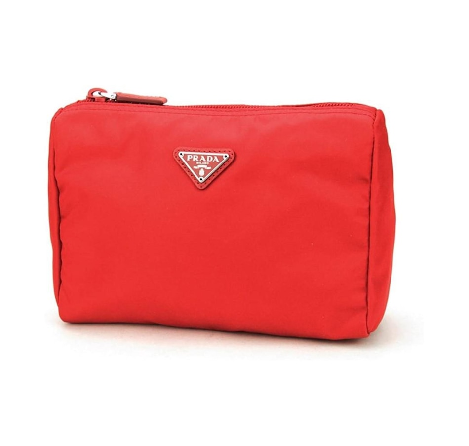 Clothing & Shoes - Handbags - Prada Re-Nylon Triangle Rosso Red Small ...