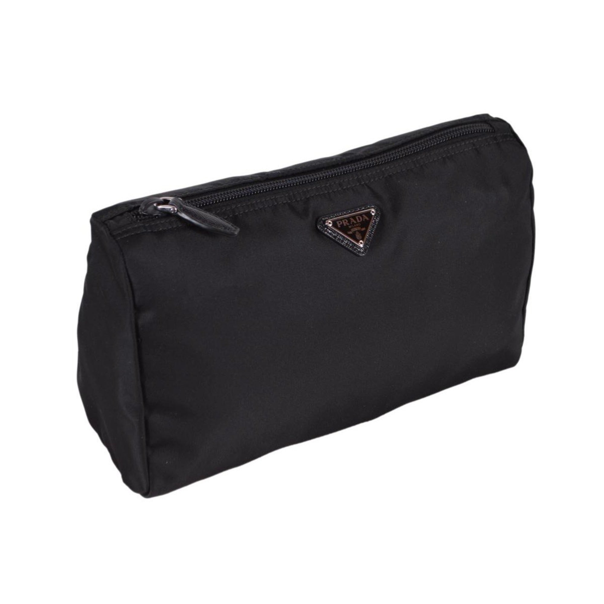 Home & Garden - Luggage - Prada Necessaire Black Tessuto Nylon