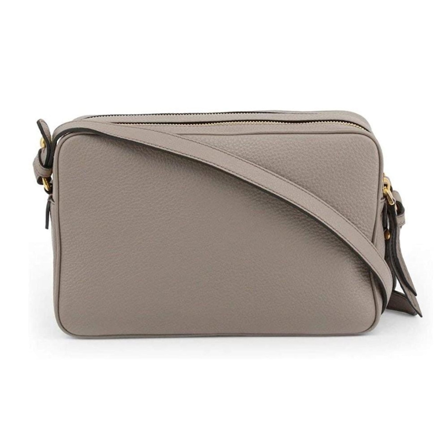 Image 889608_ALTMORE16.jpg, Product 889-608 / Price $3,896.00, Prada Argilla Grey Vitello Phenix Leather Double Zip Cross Body Bag from Prada on TSC.ca's Fashion department