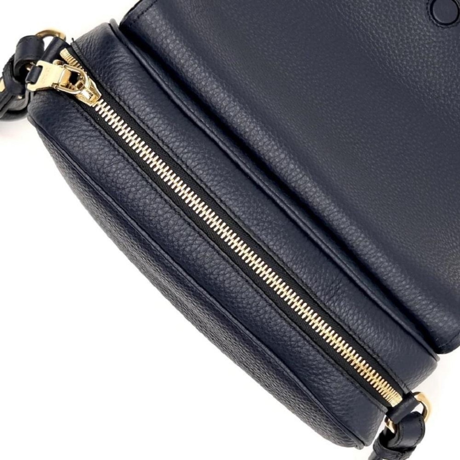 Image 889614_ALTMORE8.jpg, Product 889-614 / Price $4,452.00, Prada Vitello Phenix Baltico Blue Leather Flap Medium Crossbody Bag from Prada on TSC.ca's Fashion department