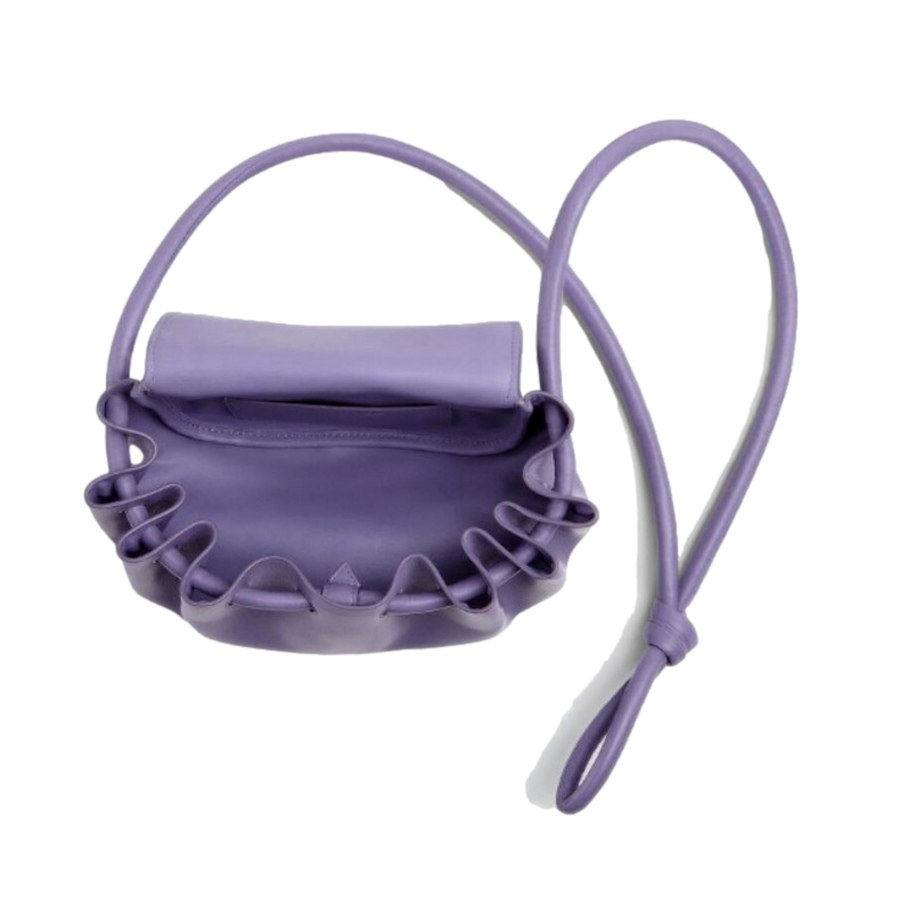 Image 889624_ALTMORE4.jpg, Product 889-624 / Price $3,021.00, Bottega Veneta Beak Small Lavender Nappa Crossbody Bag from Bottega Veneta on TSC.ca's Fashion department