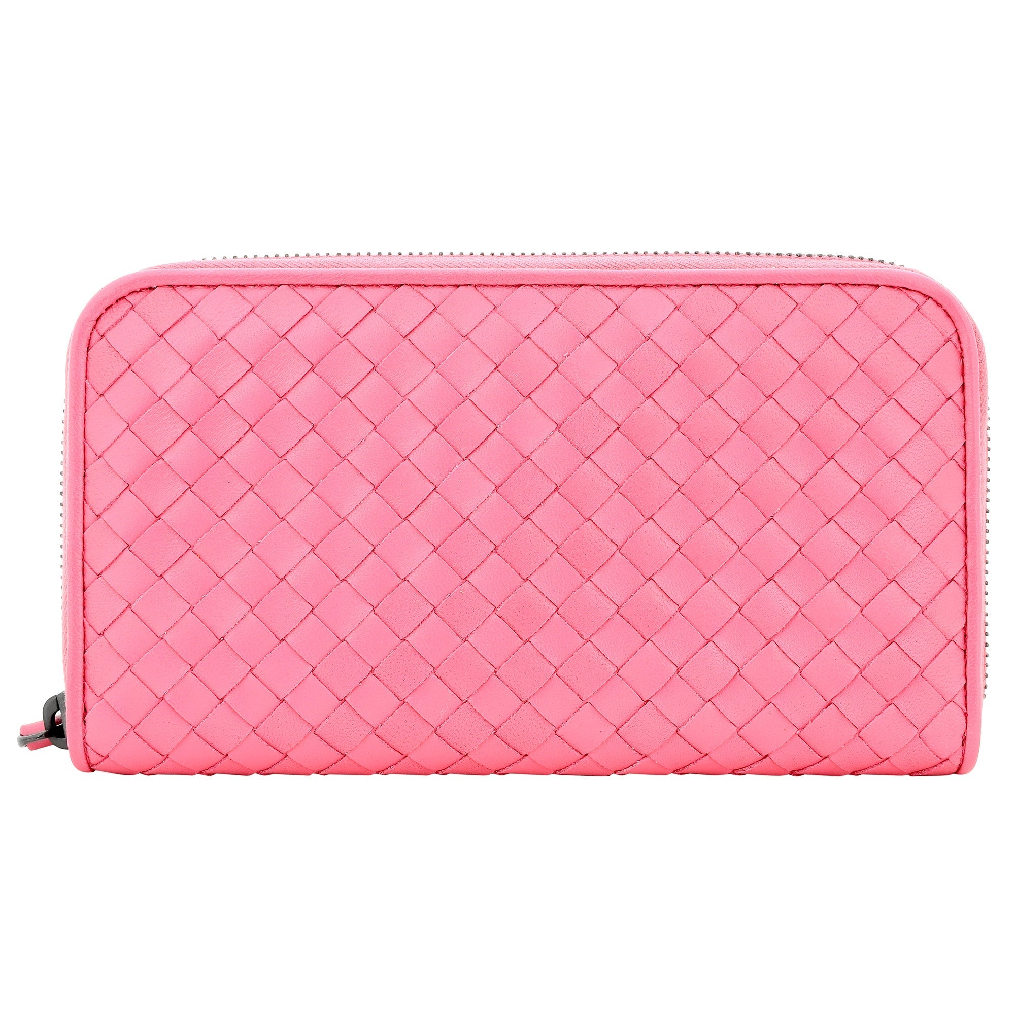 小物 BOTTEGA VENETA Intrecciato Compactwallet BOTTEGA VENETA Small Intrecciato Leather And Denim Bifold