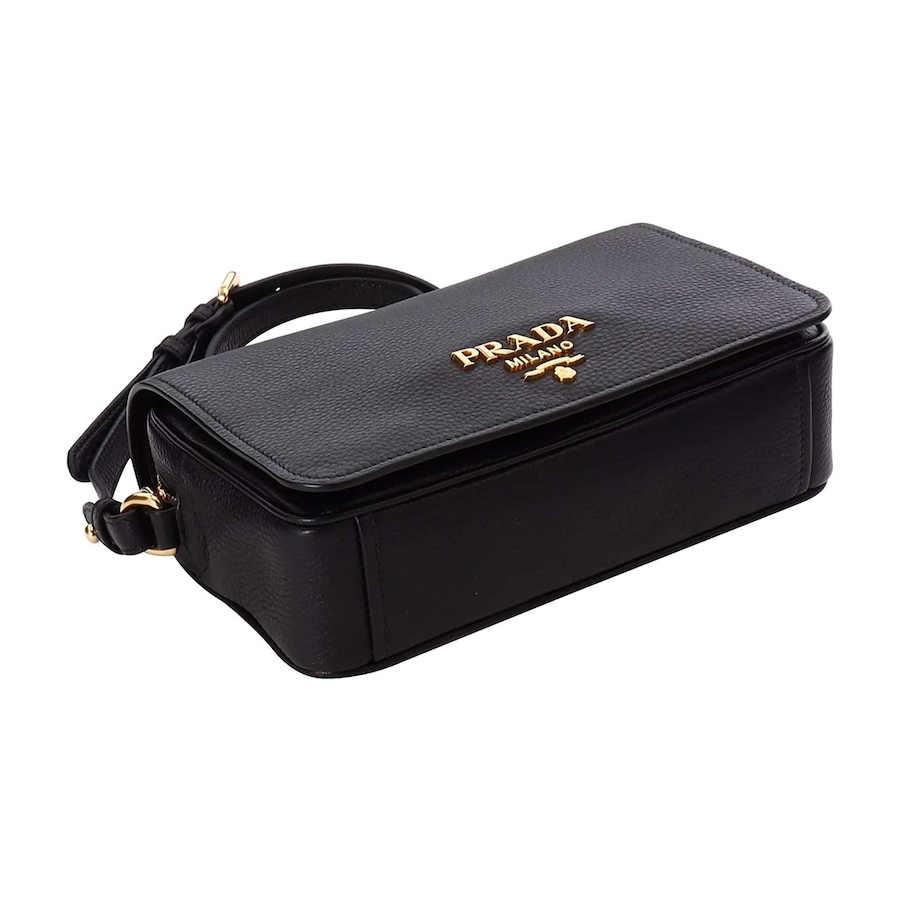 Image 889655_ALTMORE7.jpg, Product 889-655 / Price $4,452.00, Prada Vitello Phenix Black Leather Flap Crossbody Bag from Prada on TSC.ca's Fashion department