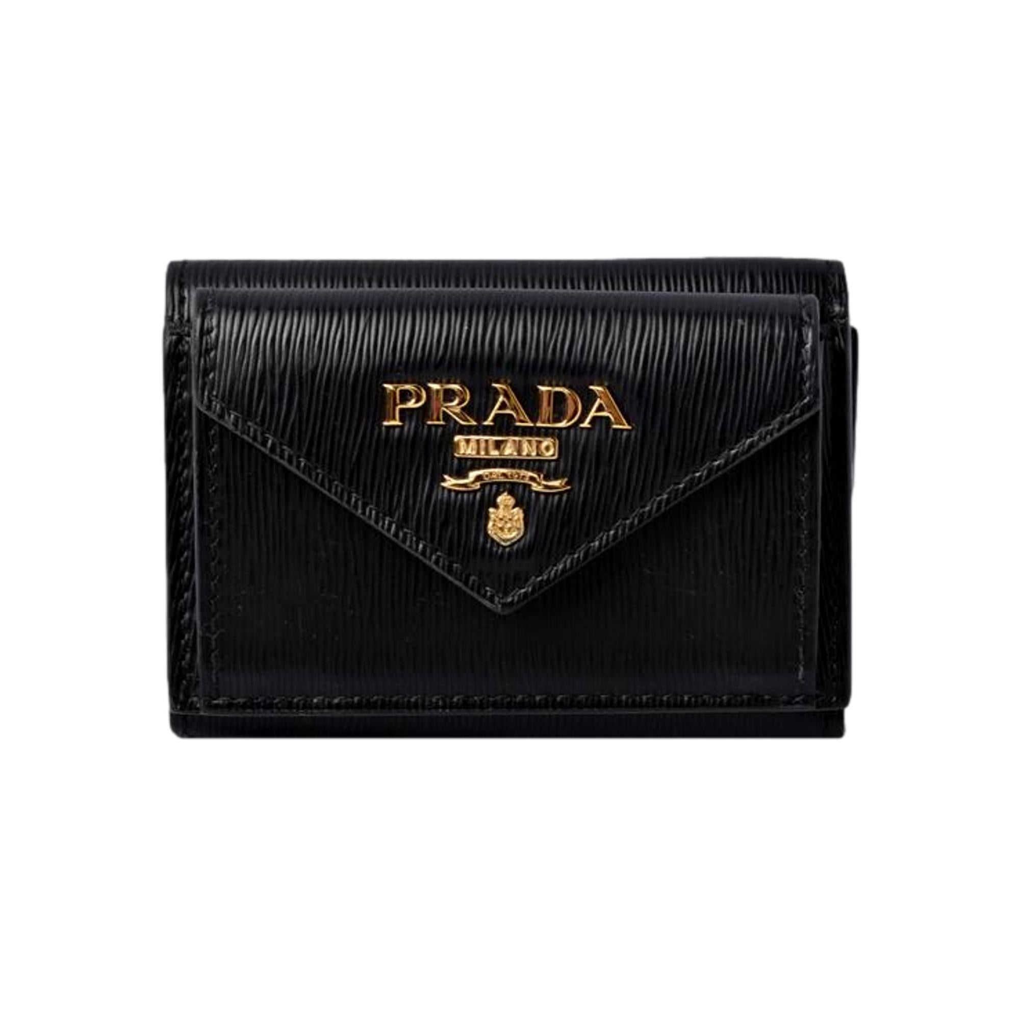 Home & Garden - Luggage - Prada Womens Vitello Move Black Leather 