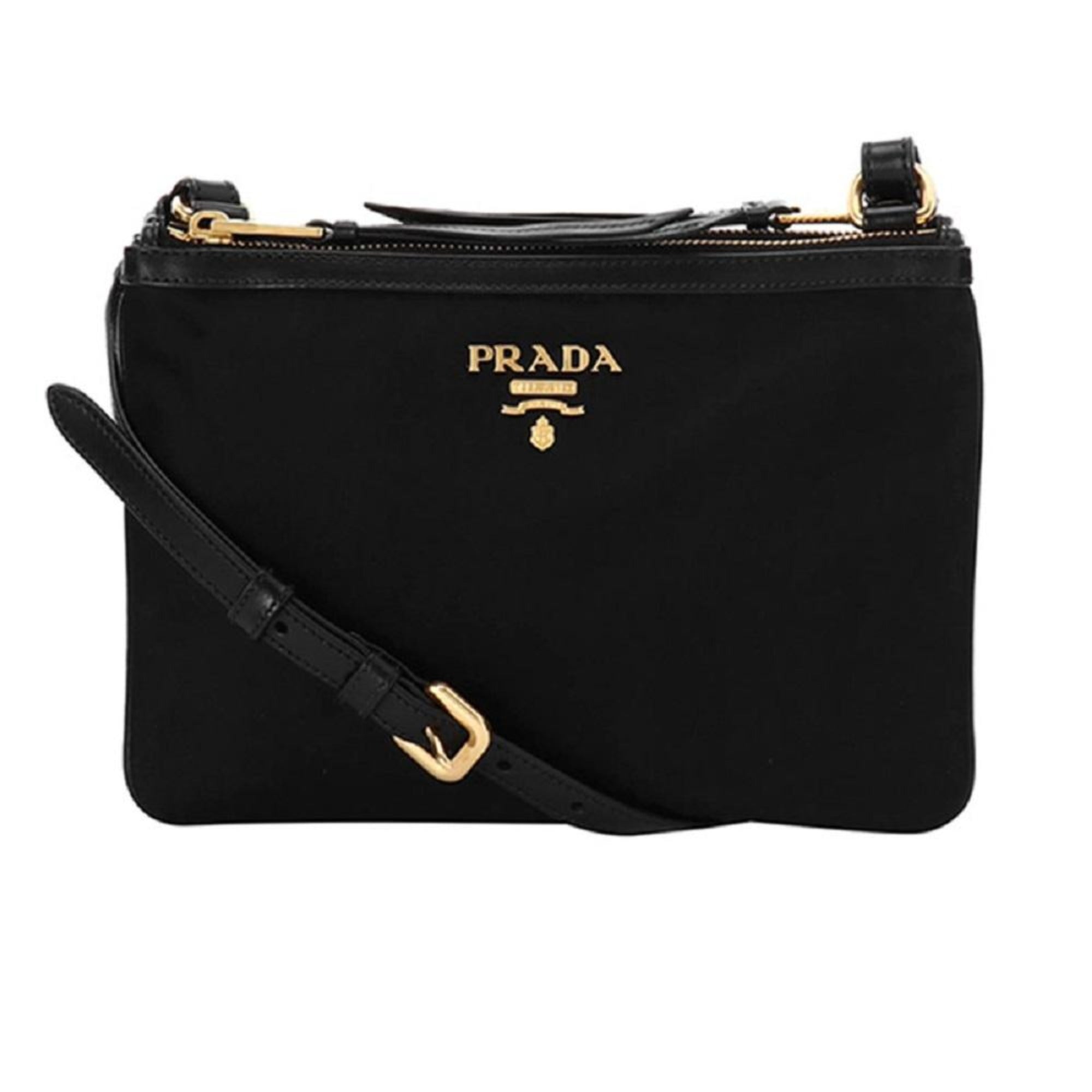 Home & Garden - Luggage - Prada Logo Tessuto Nylon Soft Calf Trim