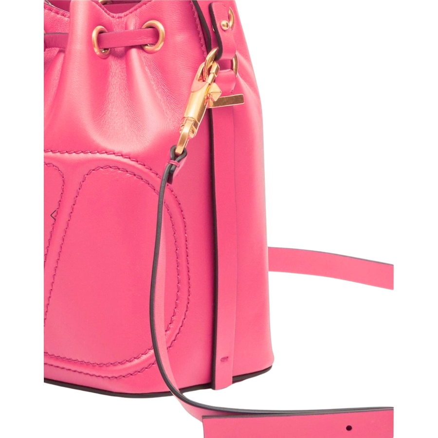 Image 889712_ALTMORE13.jpg, Product 889-712 / Price $2,775.00, Valentino Garavani VLogo Walk Bucket Bag Pink Calf Leather Crossbody from Valentino Garavani on TSC.ca's Fashion department