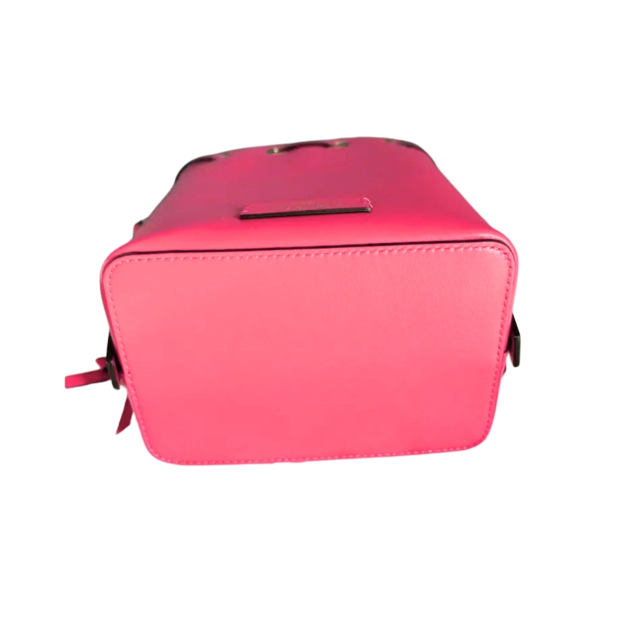 Image 889712_ALTMORE15.jpg, Product 889-712 / Price $2,775.00, Valentino Garavani VLogo Walk Bucket Bag Pink Calf Leather Crossbody from Valentino Garavani on TSC.ca's Fashion department