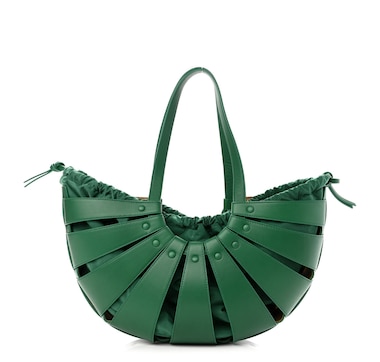 Bottega Veneta The Shell Bag Racing Green French Calfskin
