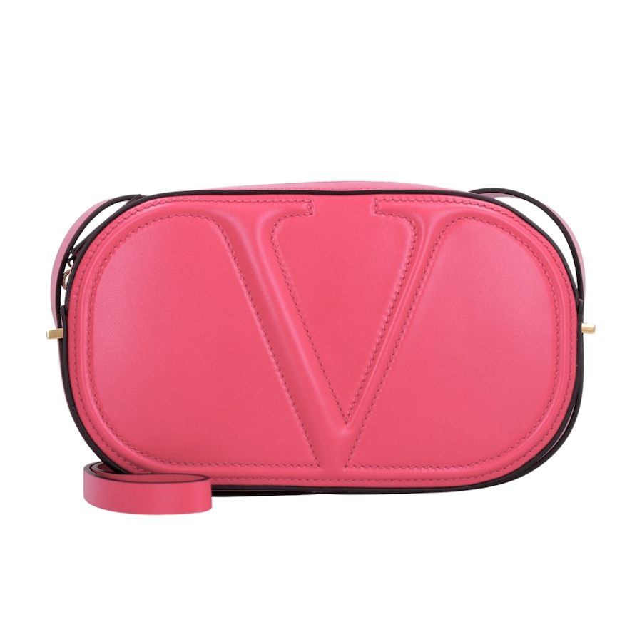 Image 889766_ST01.jpg, Product 889-766 / Price $2,465.00, Valentino Garavani VLogo Walk Crossbody Bag Pink Calf Leather Medium from Valentino Garavani on TSC.ca's Fashion department
