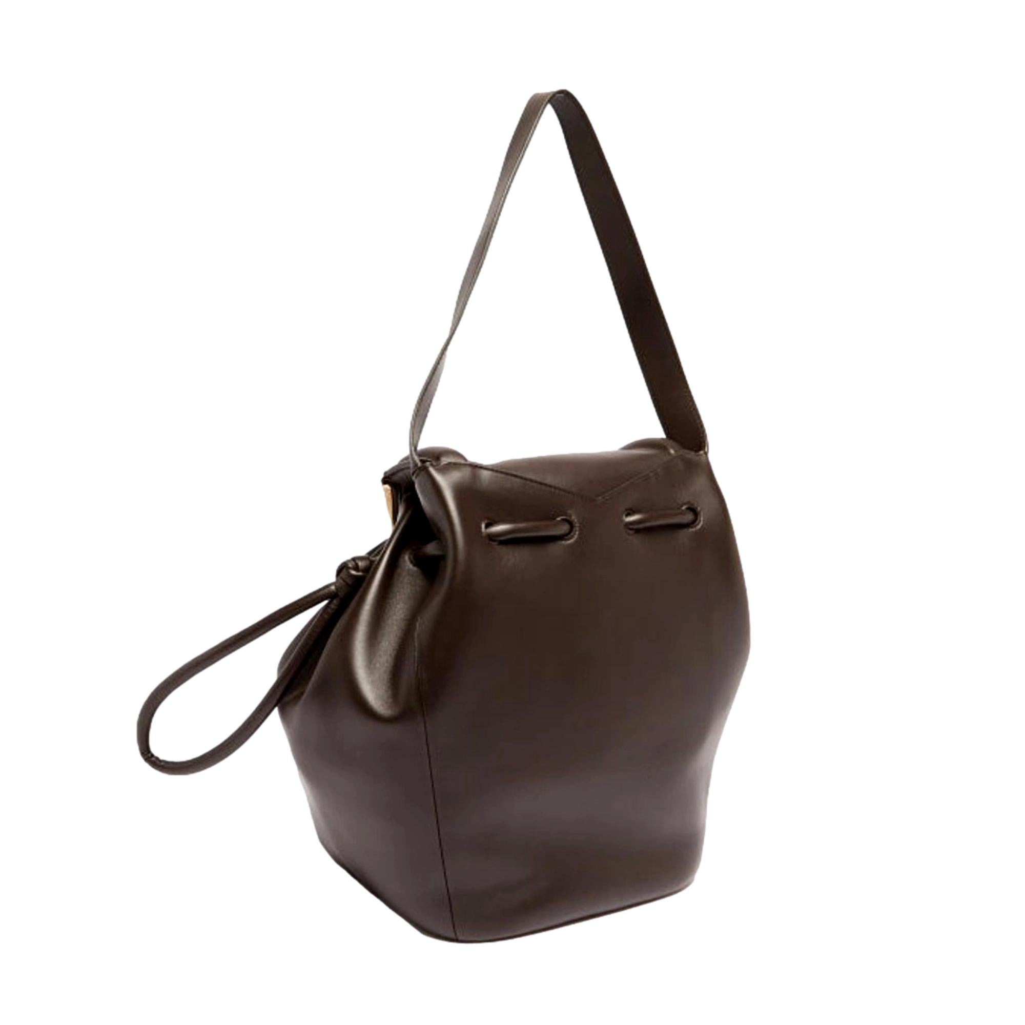 Bottega Veneta Beak Large Brown Calfskin Shoulder Bag - TSC.ca