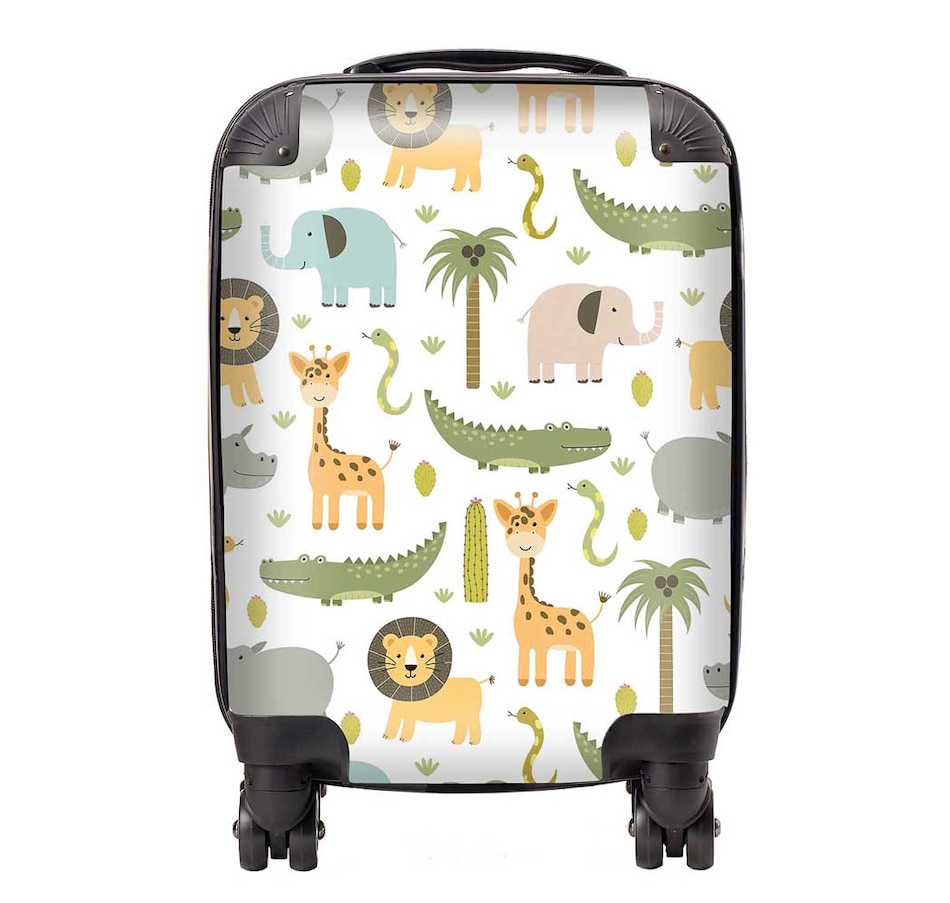 Image 889832.jpg, Product 889-832 / Price $244.95, Cute Safari Animals Suitcase from Warren Reed on TSC.ca's Home & Garden department