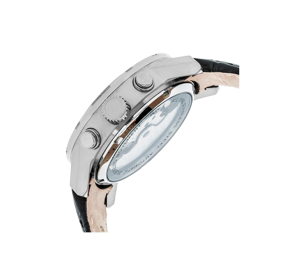 Image 889874_ALTMORE4.jpg, Product 889-874 / Price $162.30 - $162.31, Heritor Automatic Hannibal Semi-Skeleton Leather-Band Watch from Heritor on TSC.ca's Jewellery department
