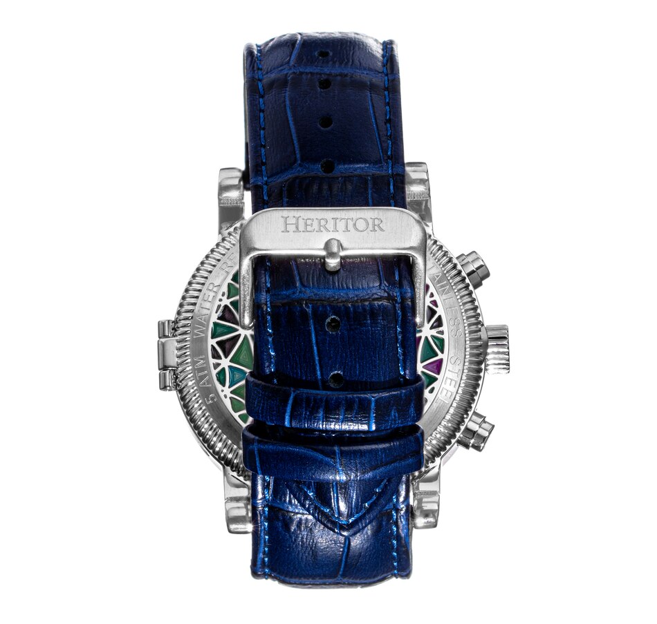 Image 889882_ALTMORE14.jpg, Product 889-882 / Price $183.68, Heritor Automatic Legacy Leather-Band Watch w/Day/Date from Heritor on TSC.ca's Jewellery department