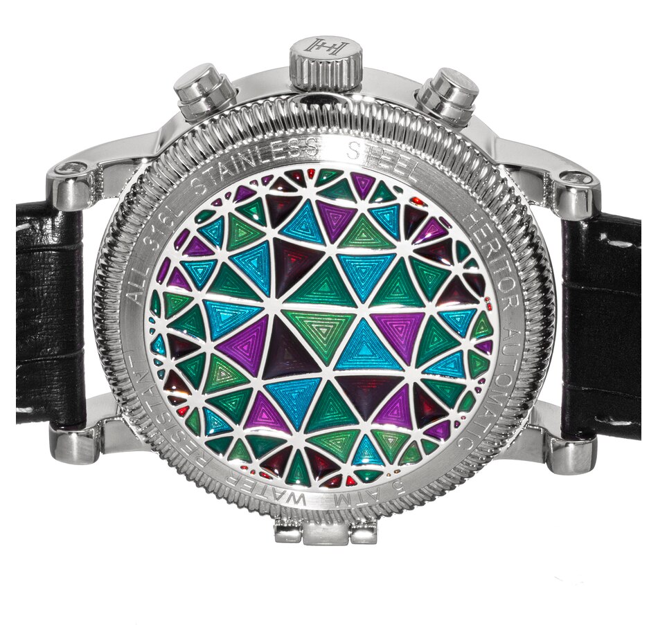 Image 889882_ALTMORE3.jpg, Product 889-882 / Price $183.68, Heritor Automatic Legacy Leather-Band Watch w/Day/Date from Heritor on TSC.ca's Jewellery department