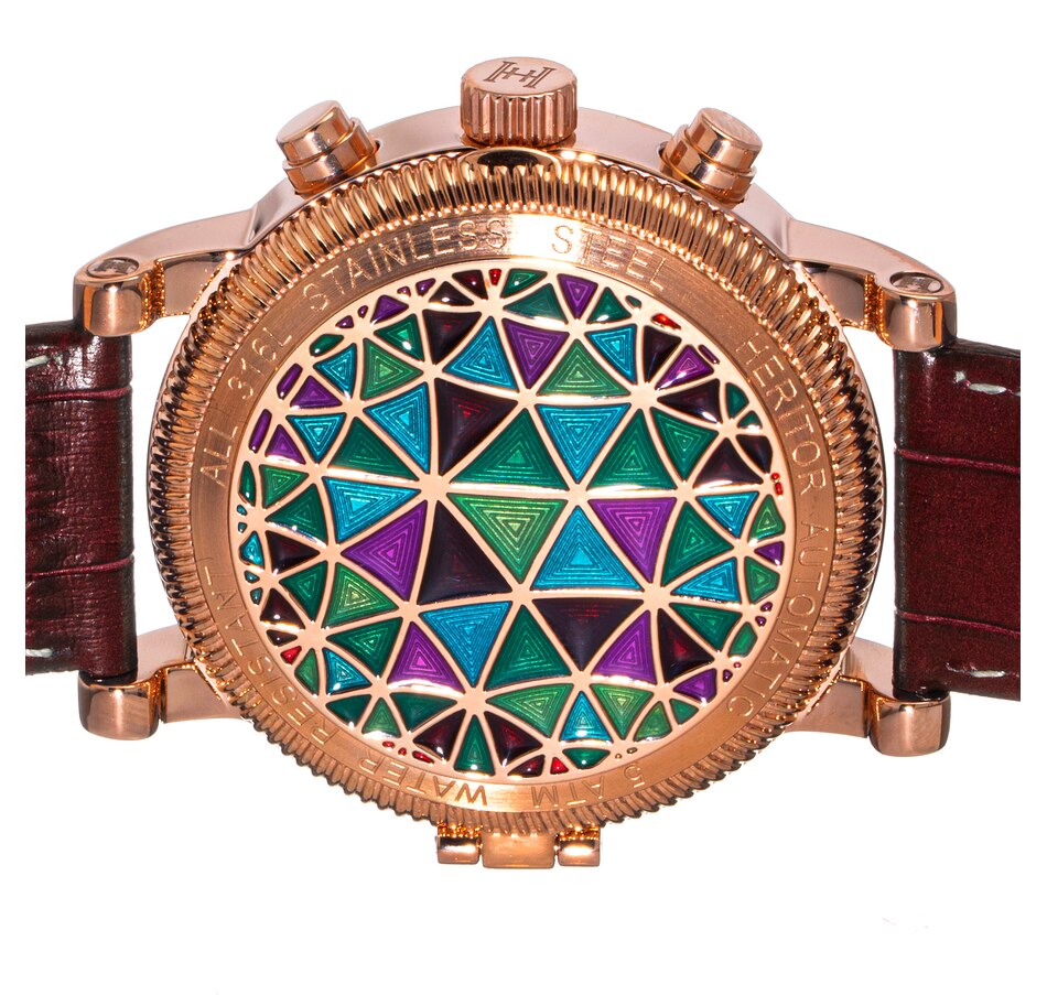 Image 889882_ALTMORE6.jpg, Product 889-882 / Price $183.68, Heritor Automatic Legacy Leather-Band Watch w/Day/Date from Heritor on TSC.ca's Jewellery department