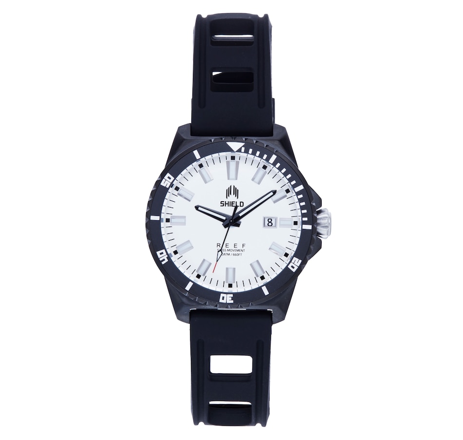 Image 889885_ST01.jpg, Product 889-885 / Price $132.99, Shield Reef Strap Watch w/Date from Shield on TSC.ca's Jewellery department