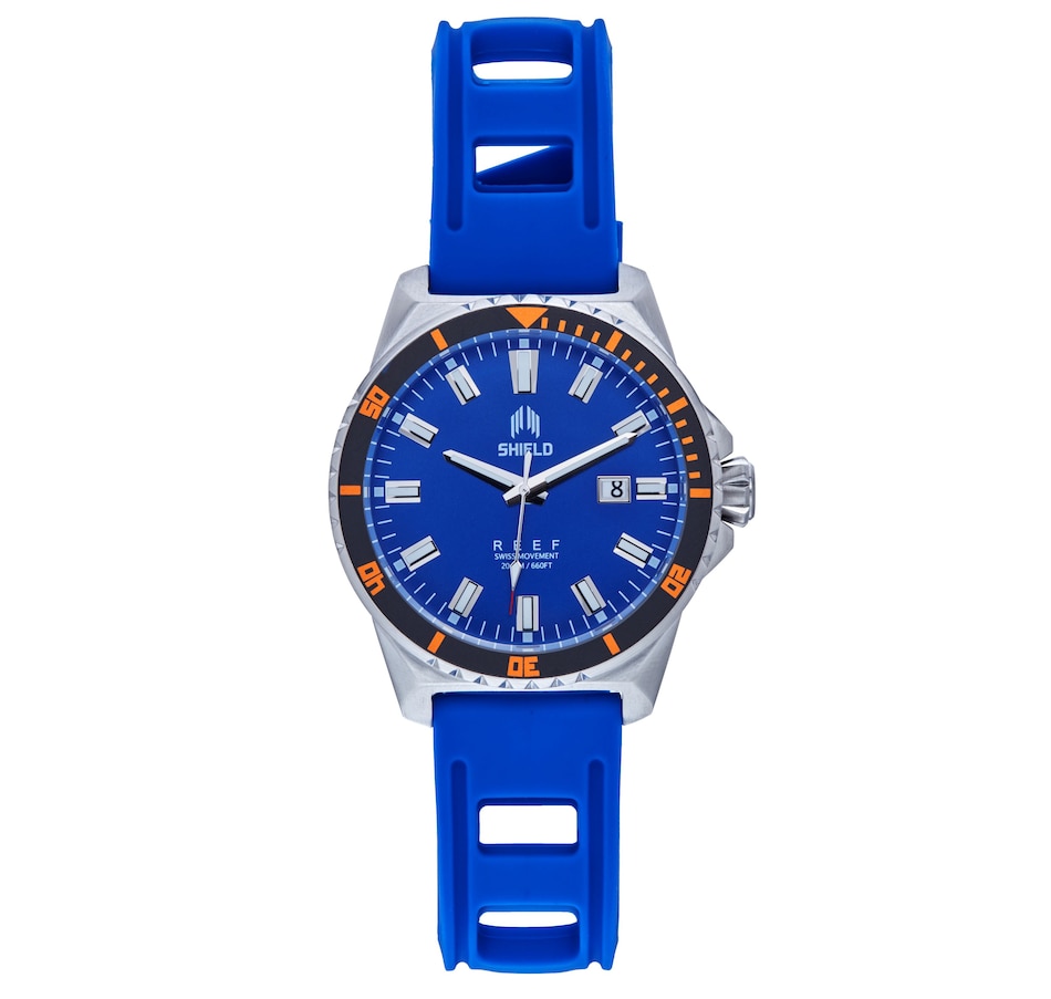 Image 889885_ST03.jpg, Product 889-885 / Price $132.99, Shield Reef Strap Watch w/Date from Shield on TSC.ca's Jewellery department