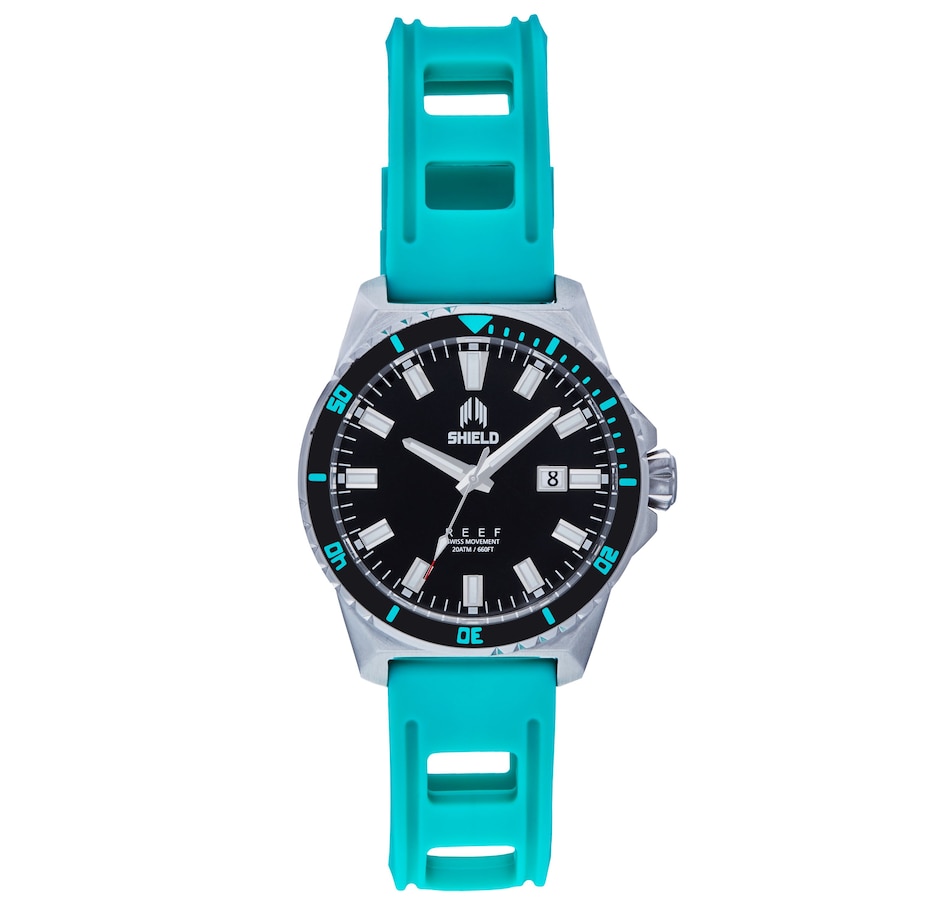 Image 889885_ST06.jpg, Product 889-885 / Price $132.99, Shield Reef Strap Watch w/Date from Shield on TSC.ca's Jewellery department