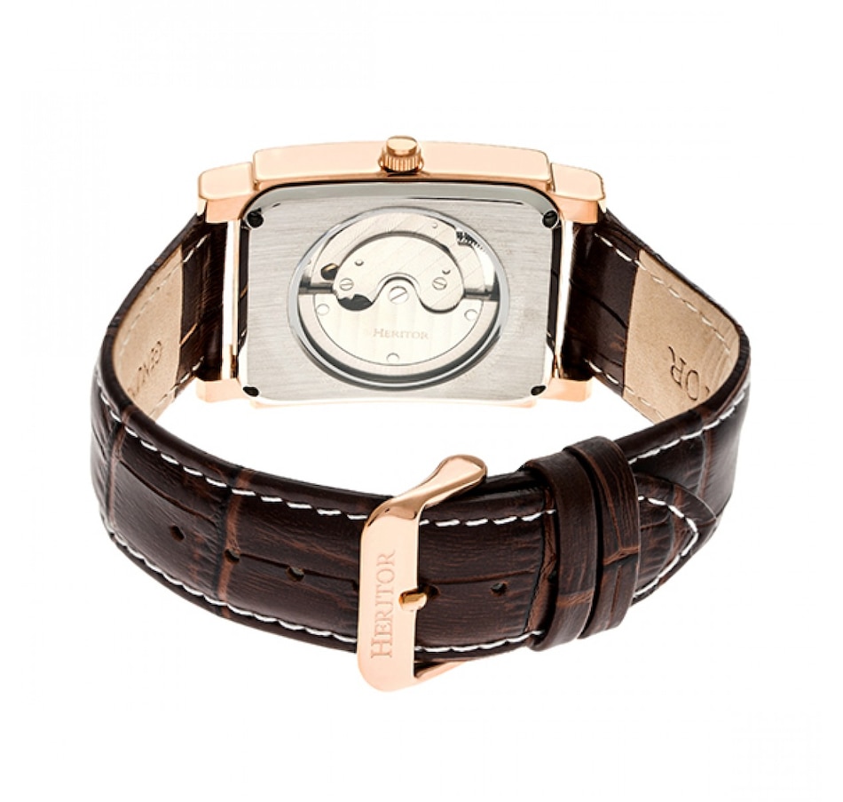 Image 889887_ALTMORE5.jpg, Product 889-887 / Price $148.56 - $170.40, Heritor Automatic Frederick Leather-Band Watch from Heritor on TSC.ca's Jewellery department