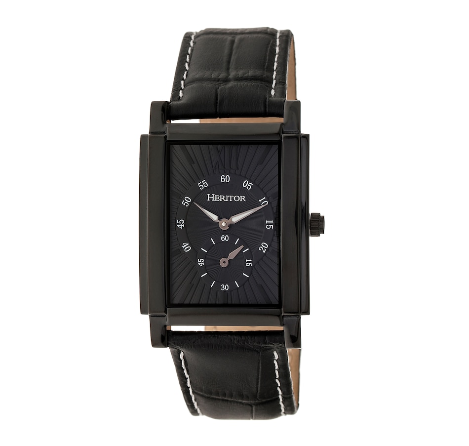 Image 889887_ST01.jpg, Product 889-887 / Price $148.56 - $170.40, Heritor Automatic Frederick Leather-Band Watch from Heritor on TSC.ca's Jewellery department