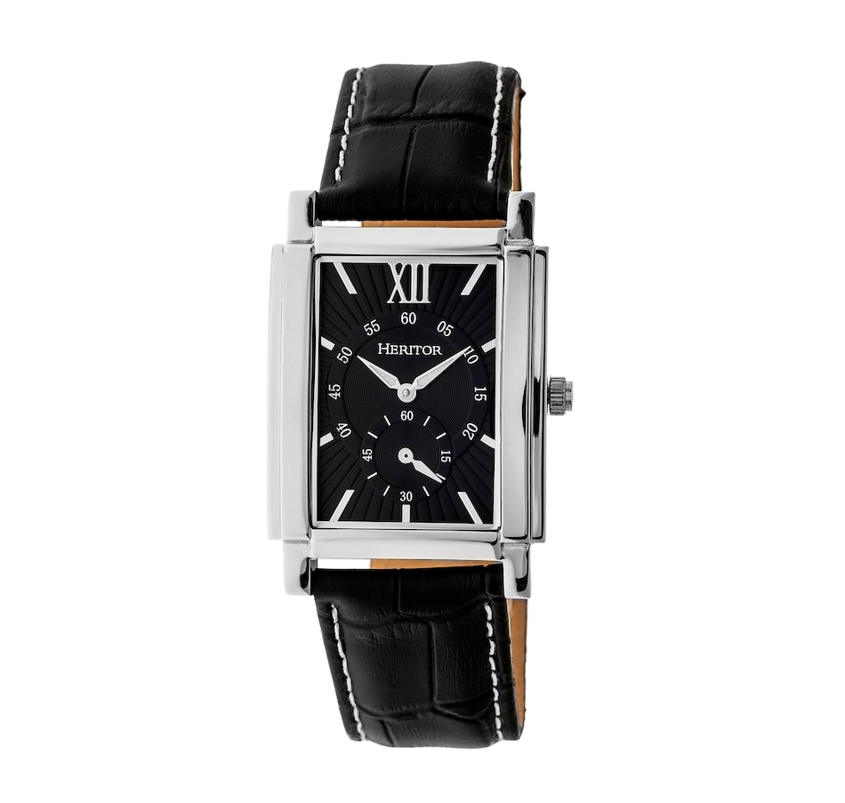 Image 889887_ST02.jpg, Product 889-887 / Price $148.56 - $170.40, Heritor Automatic Frederick Leather-Band Watch from Heritor on TSC.ca's Jewellery department