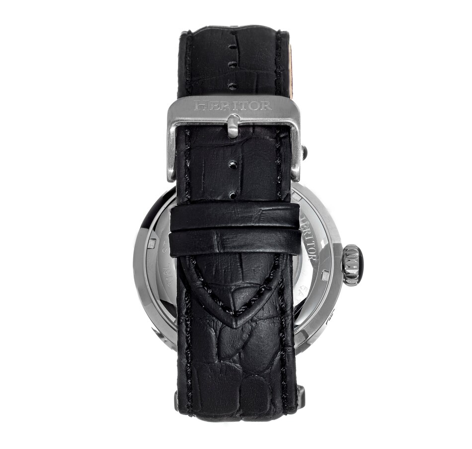 Image 889892_ALTMORE5.jpg, Product 889-892 / Price $146.65 - $170.65, Heritor Automatic Ganzi Semi-Skeleton Leather-Band Watch from Heritor on TSC.ca's Jewellery department