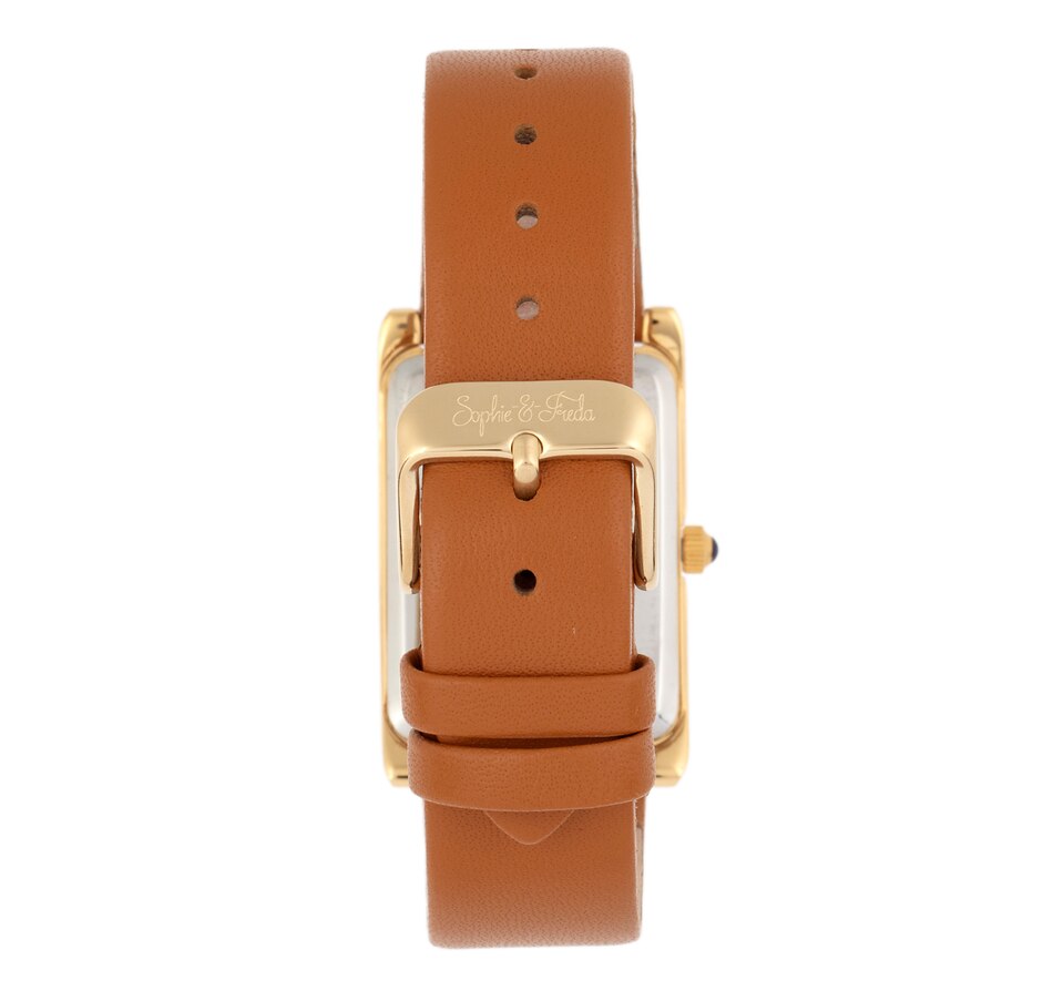 Image 889893_ALTMORE3.jpg, Product 889-893 / Price $101.50 - $109.34, Sophie and Freda Wilmington Leather-Band Watch w/Swarovski Crystals from Sophie and Freda on TSC.ca's Jewellery department