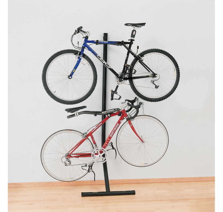 Image 891048_ALTMORE2.jpg, Product 891-048 / Price $259.99, Saris Bike Bunk Bicycle Stand, In-Home Bike Stand with Adjustable Arms, 2 Bikes from Saris on TSC.ca's Health & Fitness department