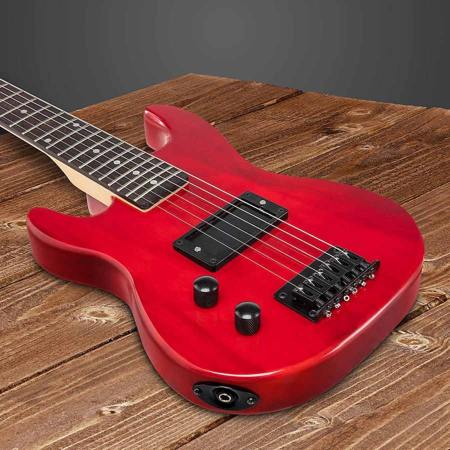 Image 891050_ALTMORE5.jpg, Product 891-050 / Price $239.99, LyxPro Electric Guitar Kit, 30” Left Handed Electric Guitar & Electric Guitar Accessories, Red from LyxPro on TSC.ca's Toys & Hobbies department