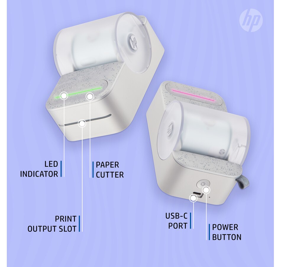 Image 891058_ALTMORE2.jpg, Product 891-058 / Price $334.99, HP Sprocket Panorama Instant Label Printer & Photo Printer Craft Bundle - Grey from HP - Hewlett Packard on TSC.ca's Toys & Hobbies department