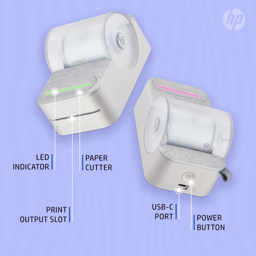 Image 891058_ALTMORE2.jpg, Product 891-058 / Price $334.99, HP Sprocket Panorama Instant Label Printer & Photo Printer Craft Bundle - Grey from HP - Hewlett Packard on TSC.ca's Toys & Hobbies department