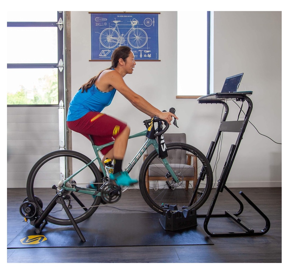 Image 891061_ALTMORE1.jpg, Product 891-061 / Price $39.99, Saris Black Bike Trainer Riser Block, Stackable 3-Level Bike Trainer Front Wheel Block from Saris on TSC.ca's Health & Fitness department