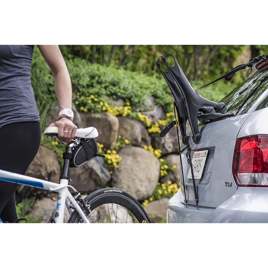 Image 891070_ALTMORE3.jpg, Product 891-070 / Price $89.99, Saris Solo Bike Cargo Rack, Easy Installation Trunk Bike Rack for Car and SUVs, 1 Bike from Saris on TSC.ca's Health & Fitness department